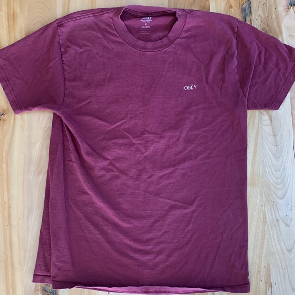 Obey propaganda T-shirt wine - Picture 4 of 5